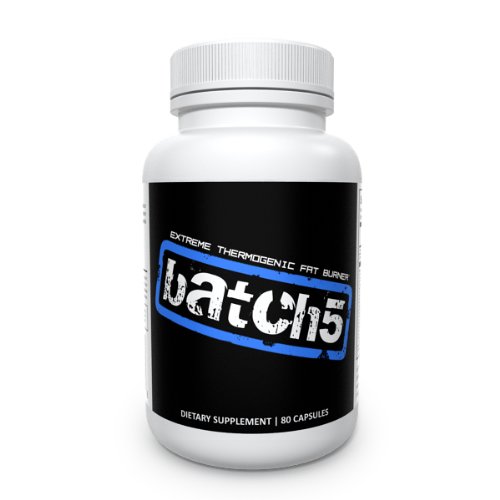 batch5 Extreme Thermogenic Fat Burner Weight Loss Dietary Supplement with Garcinia Cambogia – 80 Capsules